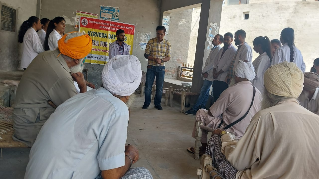 Guru Nanak Ayurvedic Medical College & Hospital Ayurveda for Farmers 

