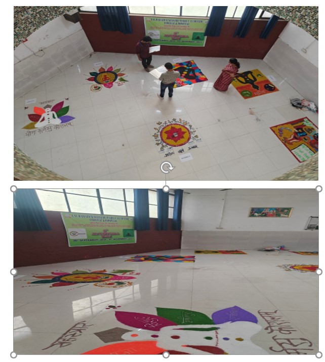 Lal Bahadur Shastri Mahila Ayurvedic College & Hospital Rangoli