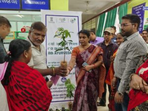 Medicinal Plant Distribution at CARI Bhubaneswar