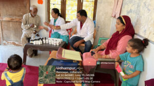 Health medical check camp at ANGADWARI CENTRE LOWER KHAIL