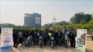 8वे आयुर्वेद दिवस के अंतर्गत, India Bull Riders MC – Ahmedabad Chapter के सहयोग से बाइक राइडर्स रैली का आयोजन किया गया ।