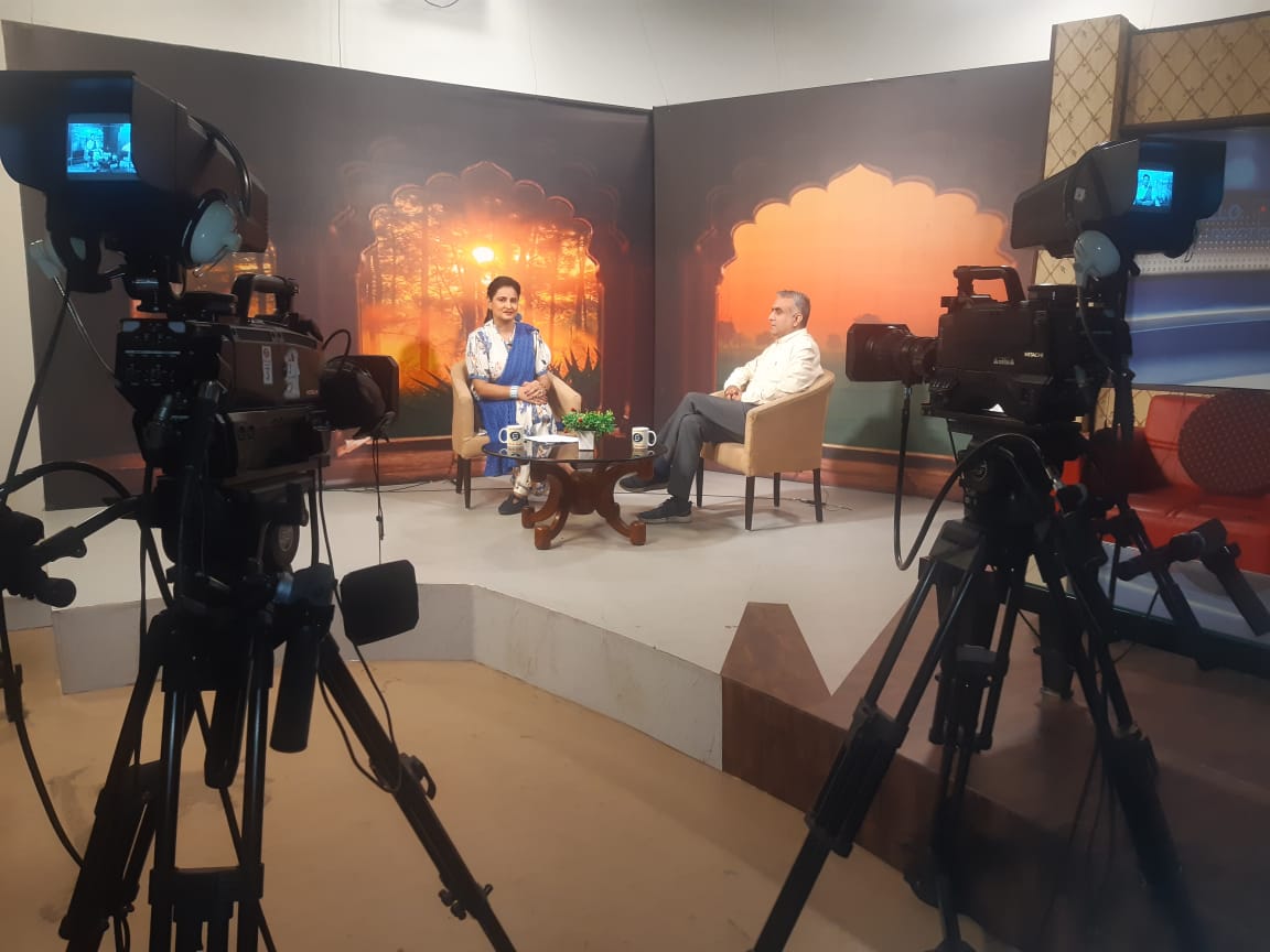 A TV talk show on Ayurveda and its role in Mental Health was delivered at DOORDARSHAN KENDRA Jalandhar