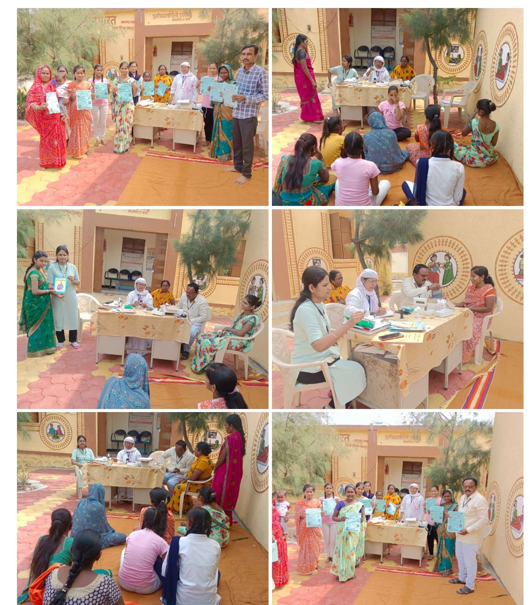 ANC health camp, Garbha sanskar guidance, yoga for ANC at Barshi