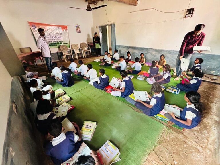 Awareness lecture Burdhawana Primary School, distribution of IEC materials