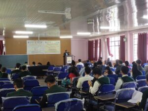 Awareness lecture on Importance of Ayurveda at Regional Ayurveda Research Institute, Tadong, Gangtok, Sikkim