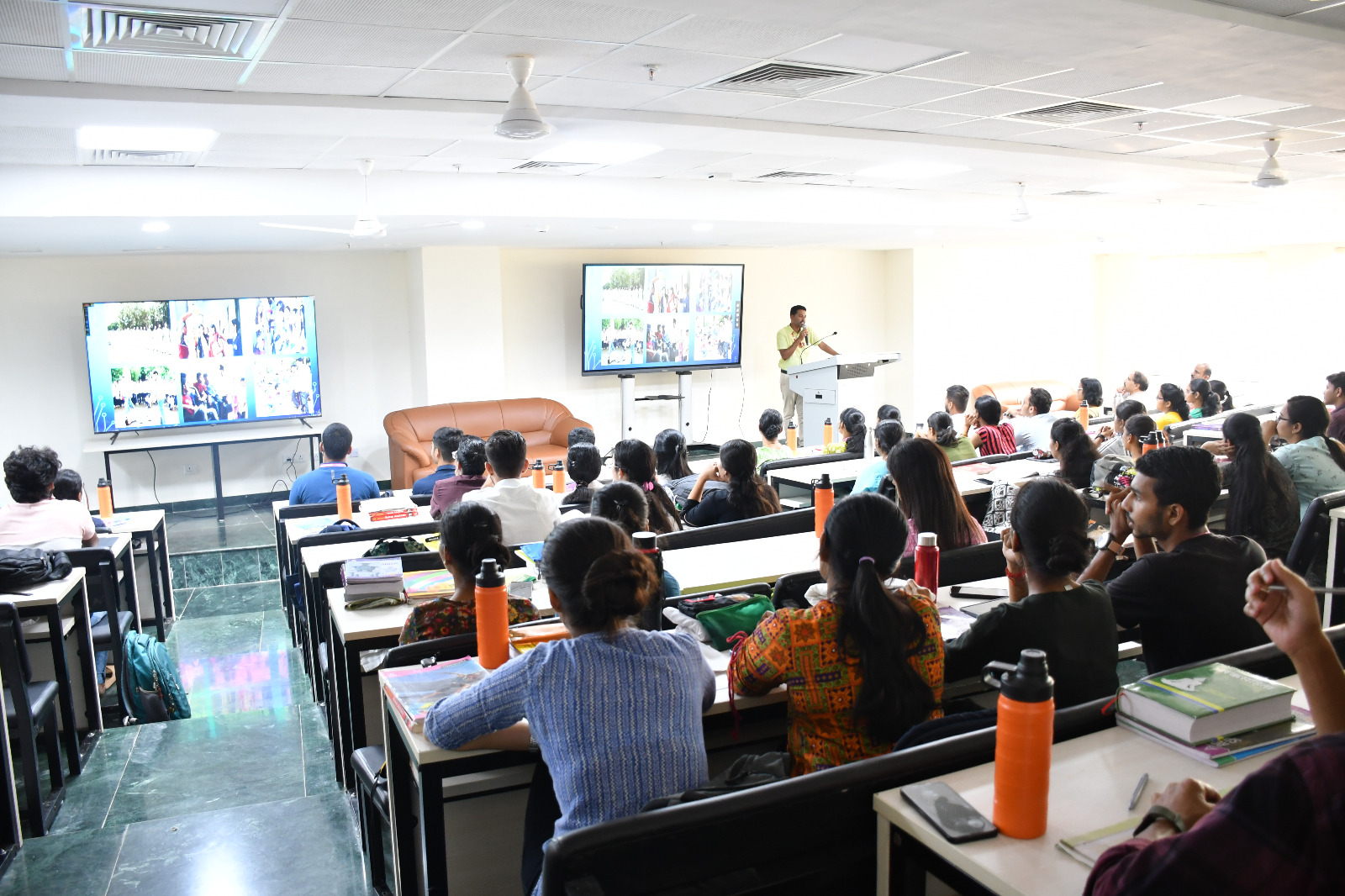 Awareness lectures on Anti ragging for student conducted by Anti ragging committee, AIIA Goa