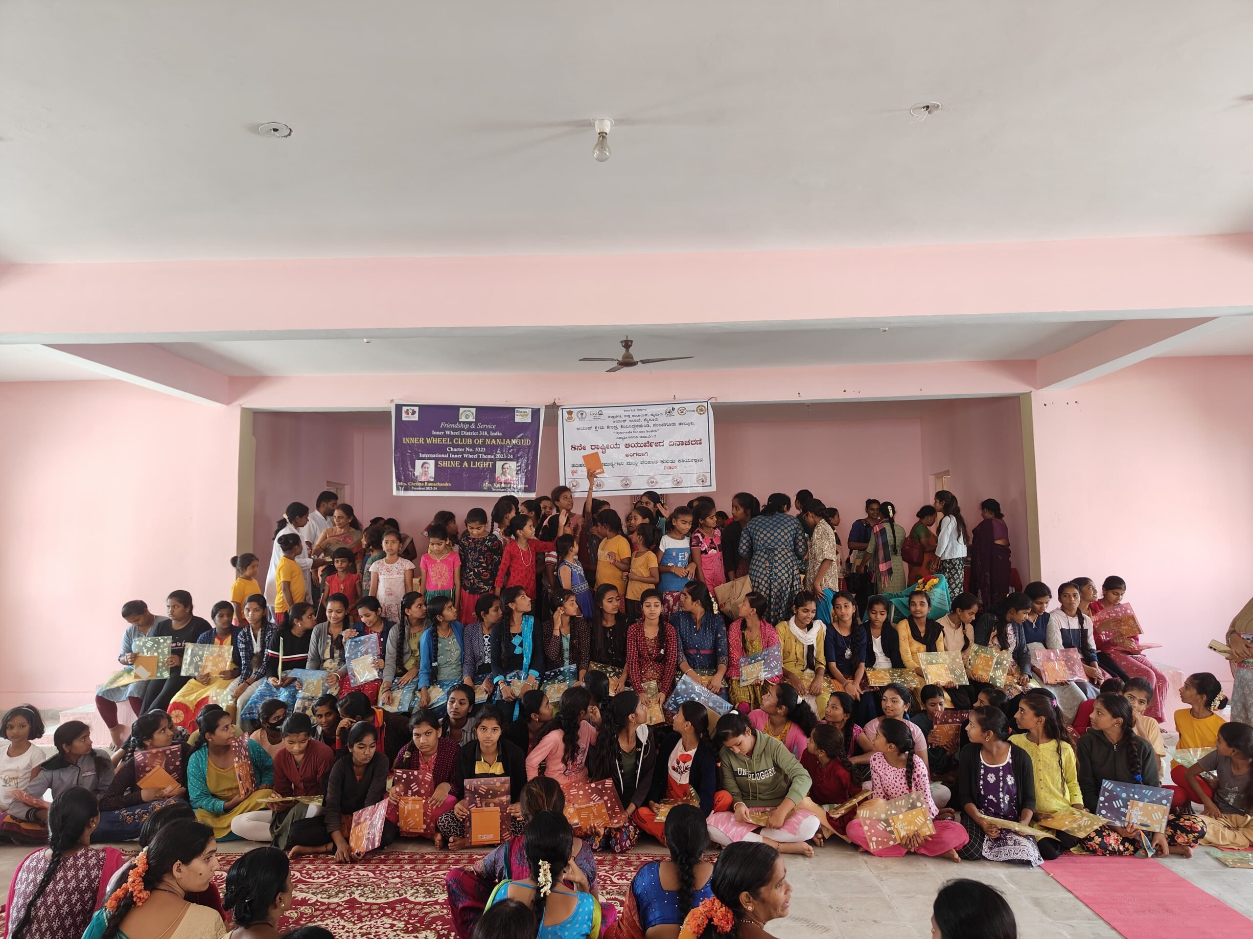 Ayurveda day for students (Adolescent problems and management) Mysuru