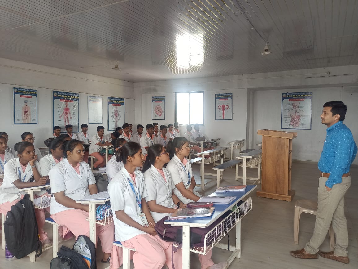 Created awareness regarding ayurveda infront of B.Sc. nursing students