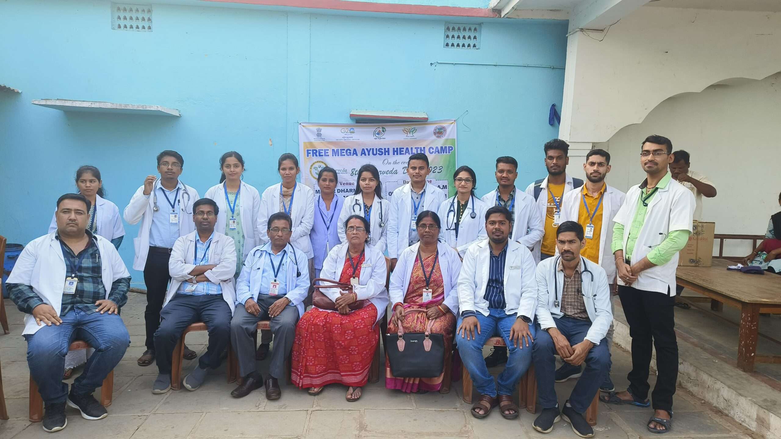 Free Mega Health Camp organised by our institution at Patnagarh, Bolangir at SRI SRI NRUSINGHNATH AYURVED COLLEGE & RESEARCH INSTITUTE, NRUSINGHNATH