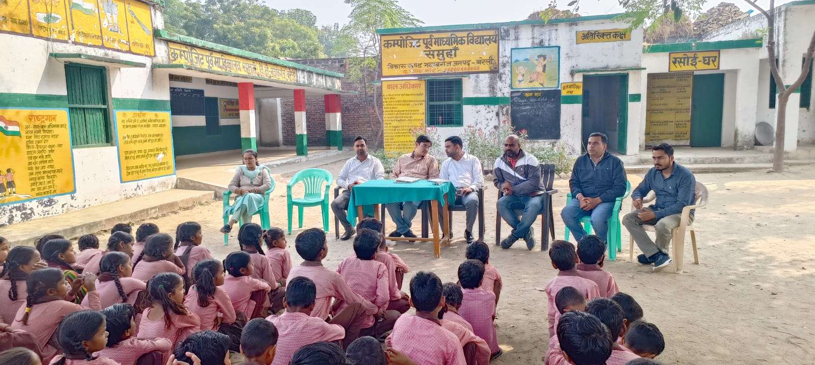 Given Information to Junior High School Children about benifits of Ayurved in daily life.