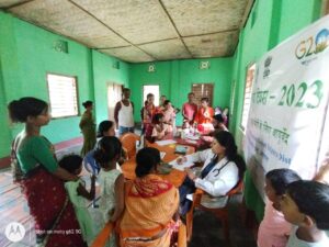 Health camp on the occasion of 8th Ayurveda Day organised by AHC Kakraban under RARC, Agartala