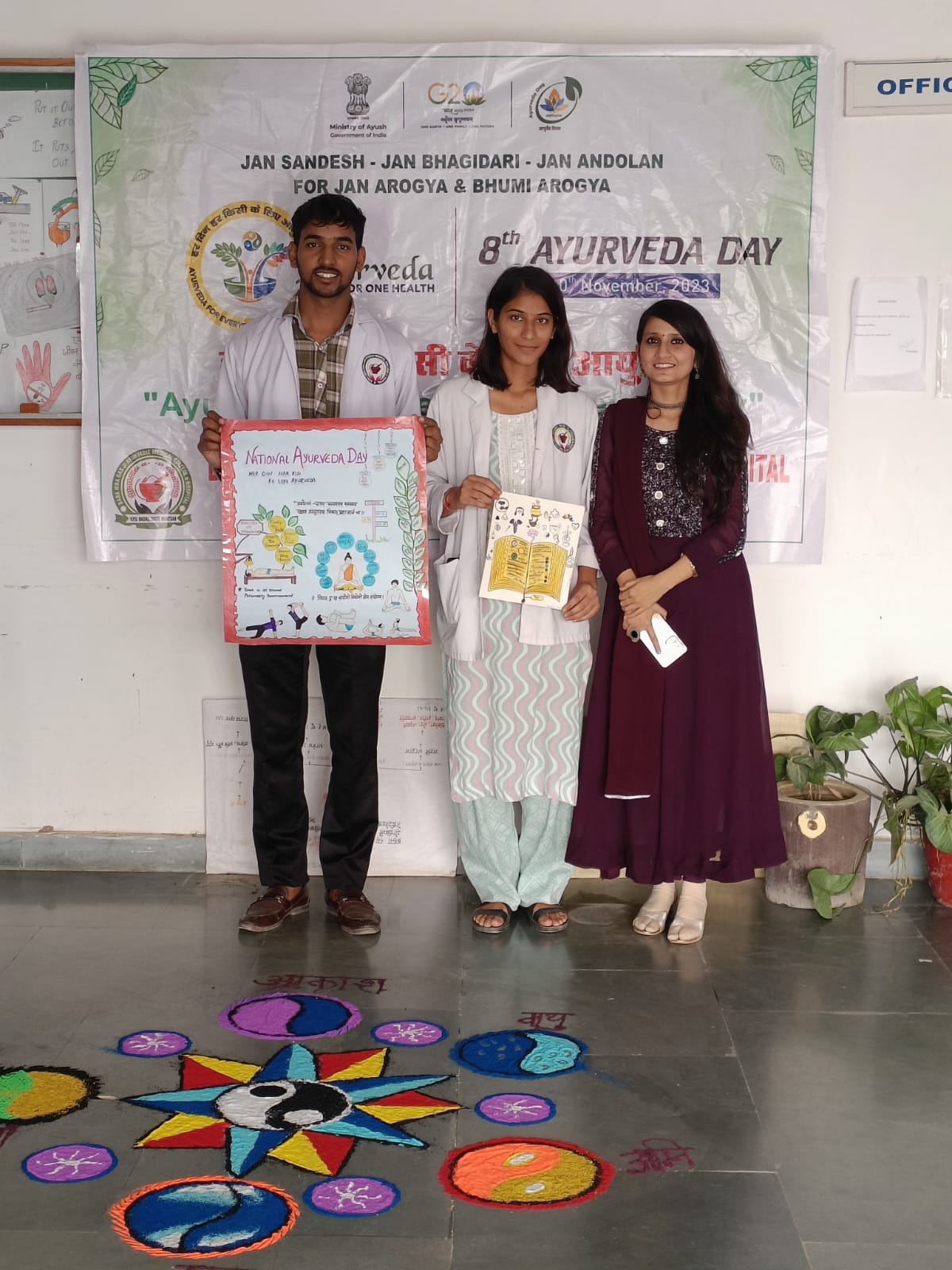 Poster Making Competition conducted in college