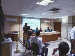 Quiz and debate competition for College Students CSMCARI, CCRAS, Chennai