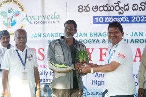Riders Rally for Ayurveda conducted by RARI Vijayawada at Visakhapatnam . Flag off by Bharadwaja world tour rider 1