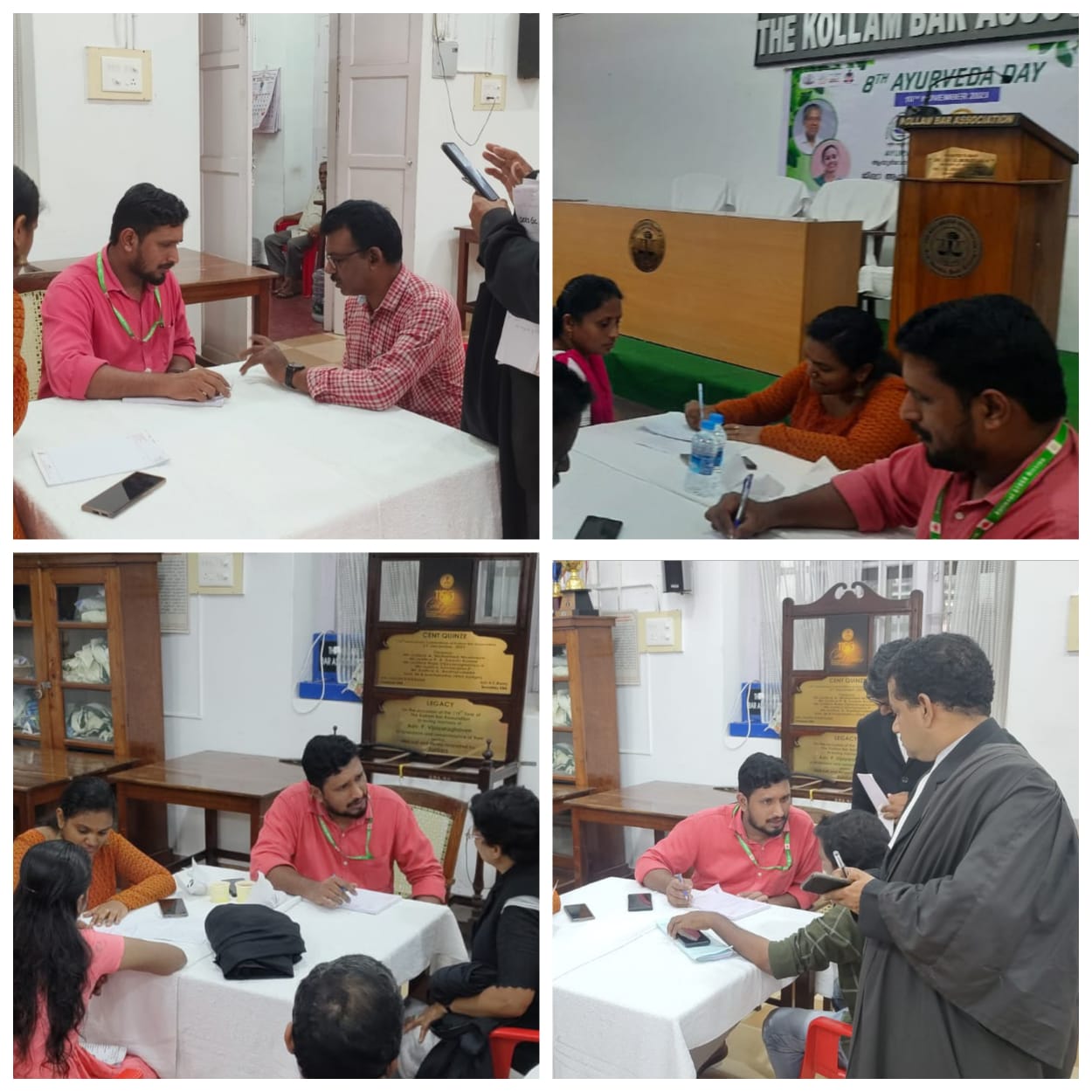 screening camp and medical camp conducted by Dr Prasanth K. S Shalyatantra speciality MO ( NAM ) on 8 th November 2023 by , National Ayush Mission
